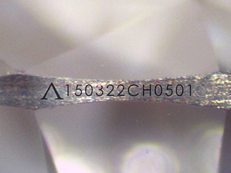 Algordanza Laser Inscription on Ash Diamond
