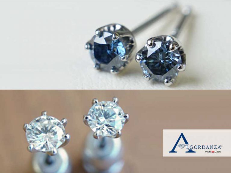 Ash Diamond in Earrings Algordanza