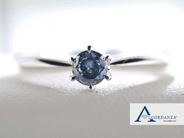 Brilliant Ash Diamond in Ring Algordanza UK